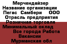 Мерчендайзер › Название организации ­ "Пегас" Самбери-3, ООО › Отрасль предприятия ­ Розничная торговля › Минимальный оклад ­ 23 500 - Все города Работа » Вакансии   . Мурманская обл.,Кандалакша г.